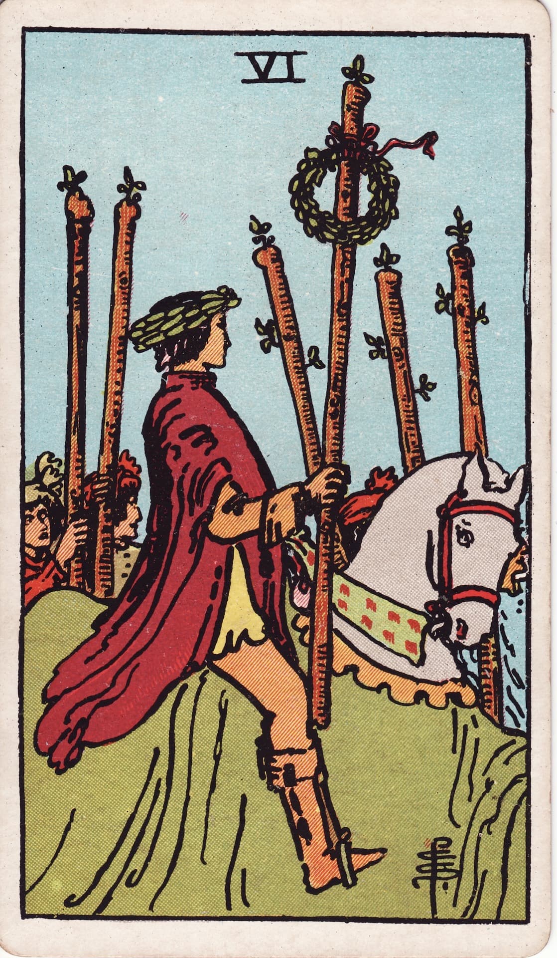 Six of Wands (Sáu Gậy)