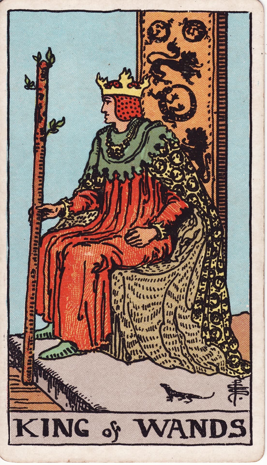 King of Wands (Vua Gậy)